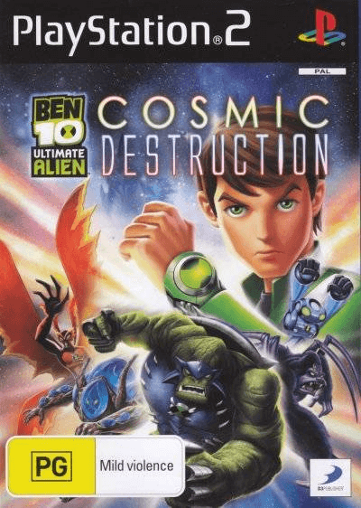 Ben 10 Alien Force box art for Playstation 2